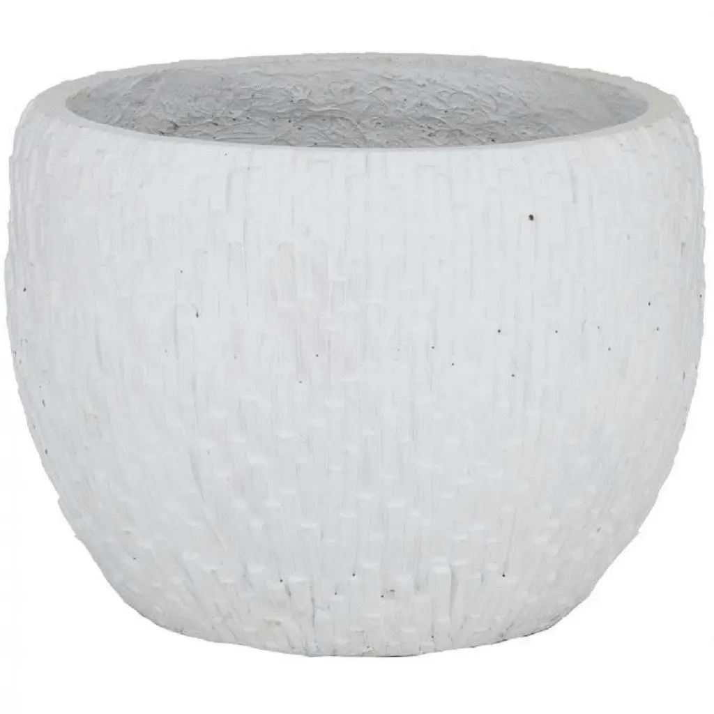 Rogue Azora Planter 34x34x25cm White - Home & Garden