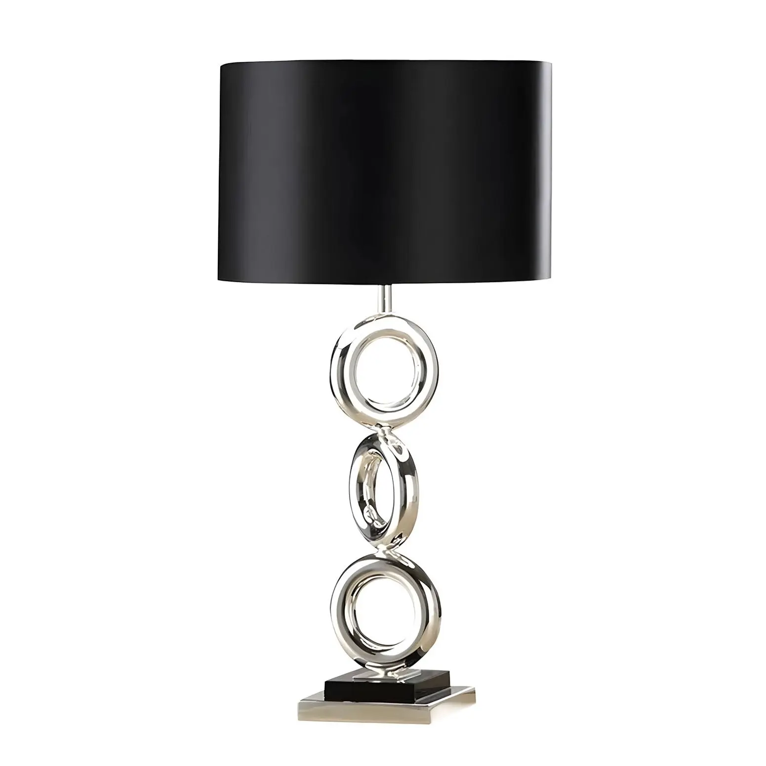 SOGA Simple Industrial Style Table Lamp Metal Base Desk Lamp - Home & Garden