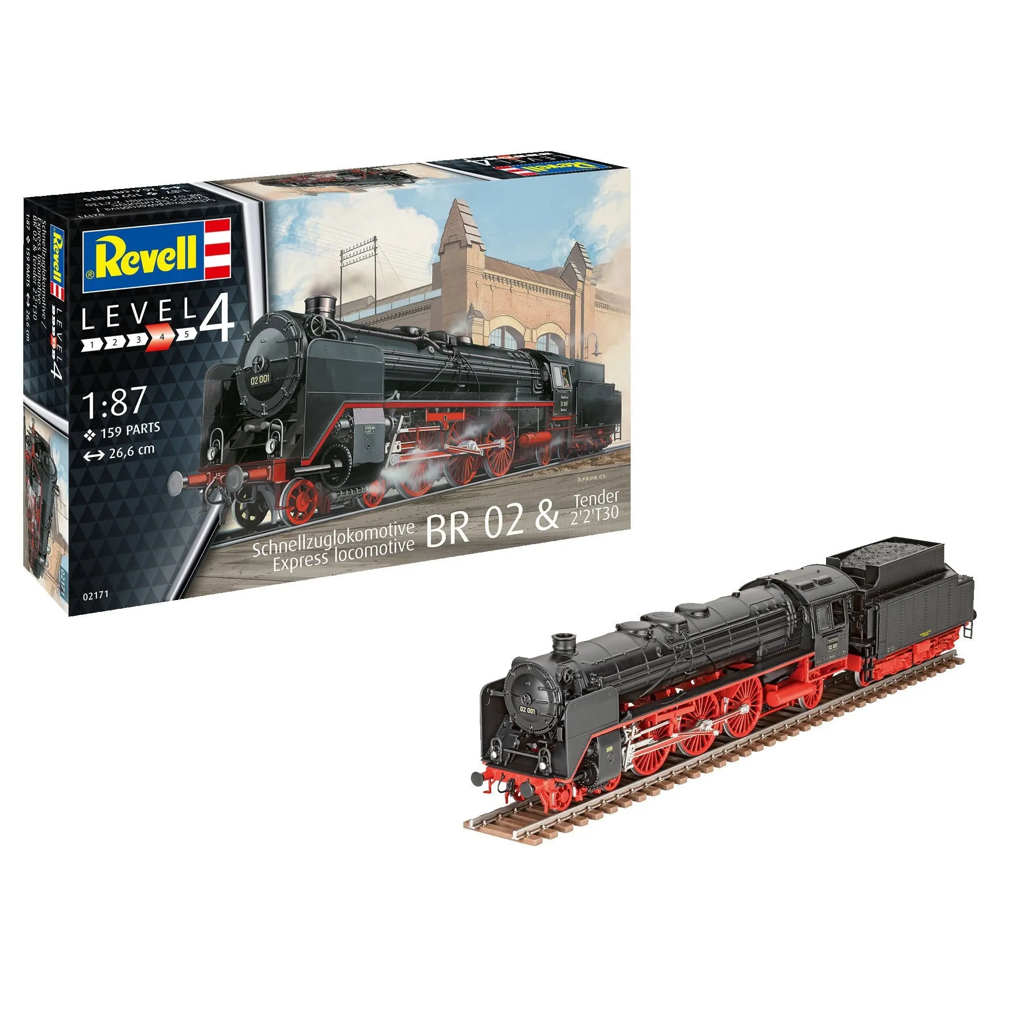 REVELL EXPRESS LOCOMOTIVE BR 02 - Hobbies
