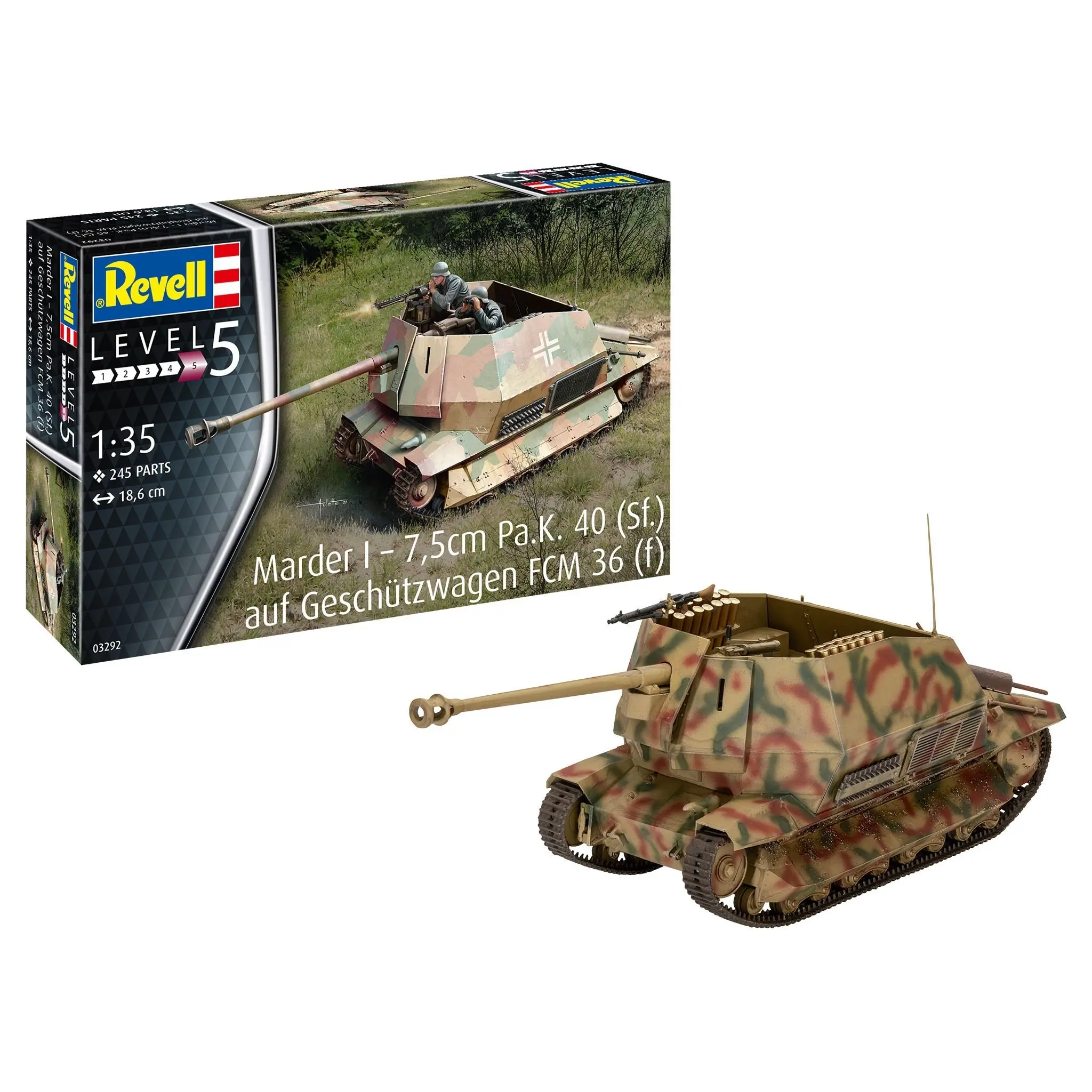 1/35 Marder I on FCM 36 Base - Hobbies