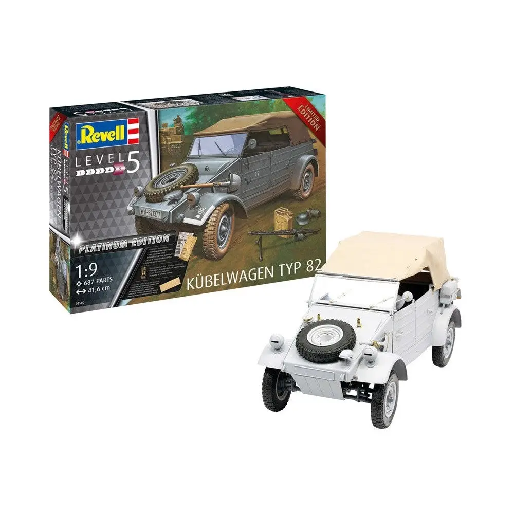 1/9 KiBELWAGEN TYP 82 PLATINUM EDITION - Hobbies