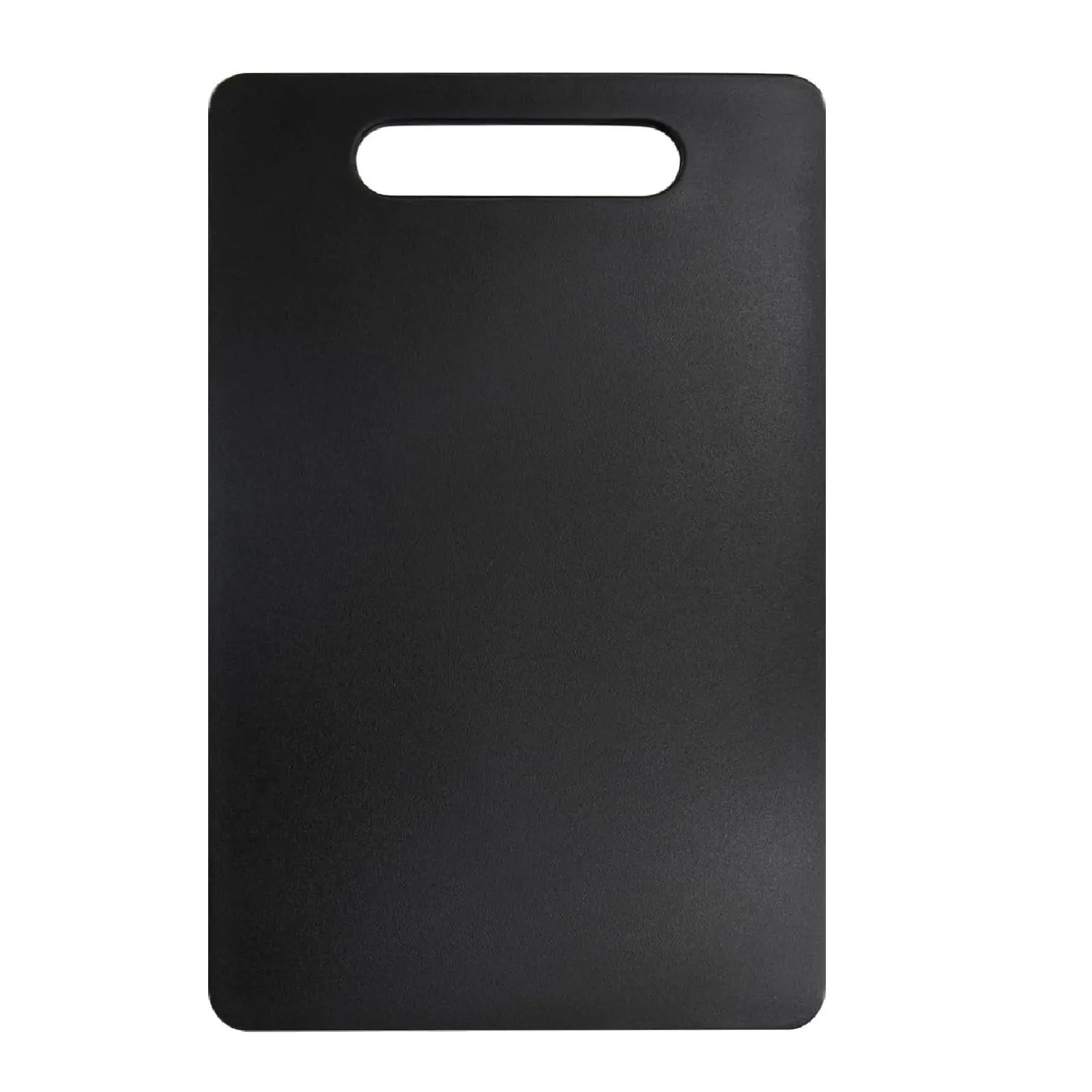 CHEF INOX BLACK POLYETHYLENE CUTTING BOARD - 450 x 300 x12mm