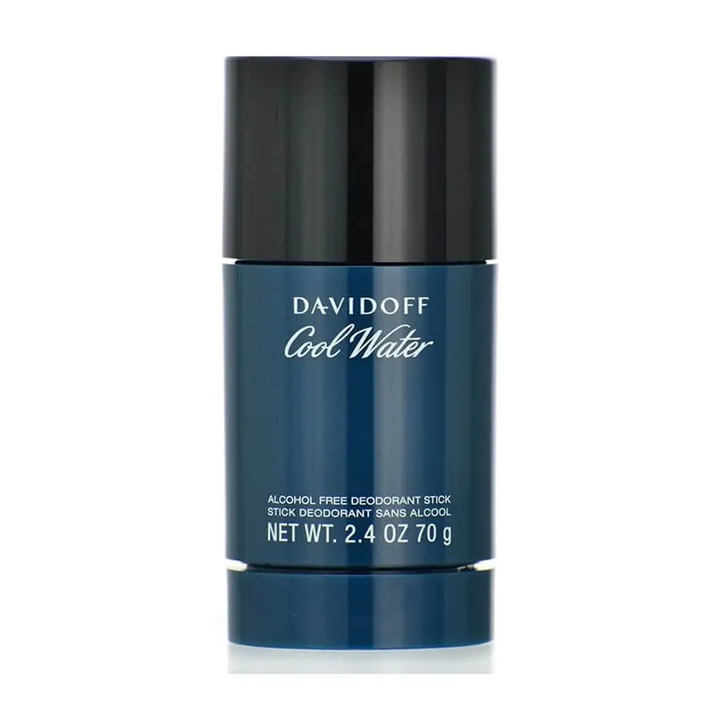 Davidoff Cool Water Alcohol Free Deodorant Stick 75ml (M) - Health