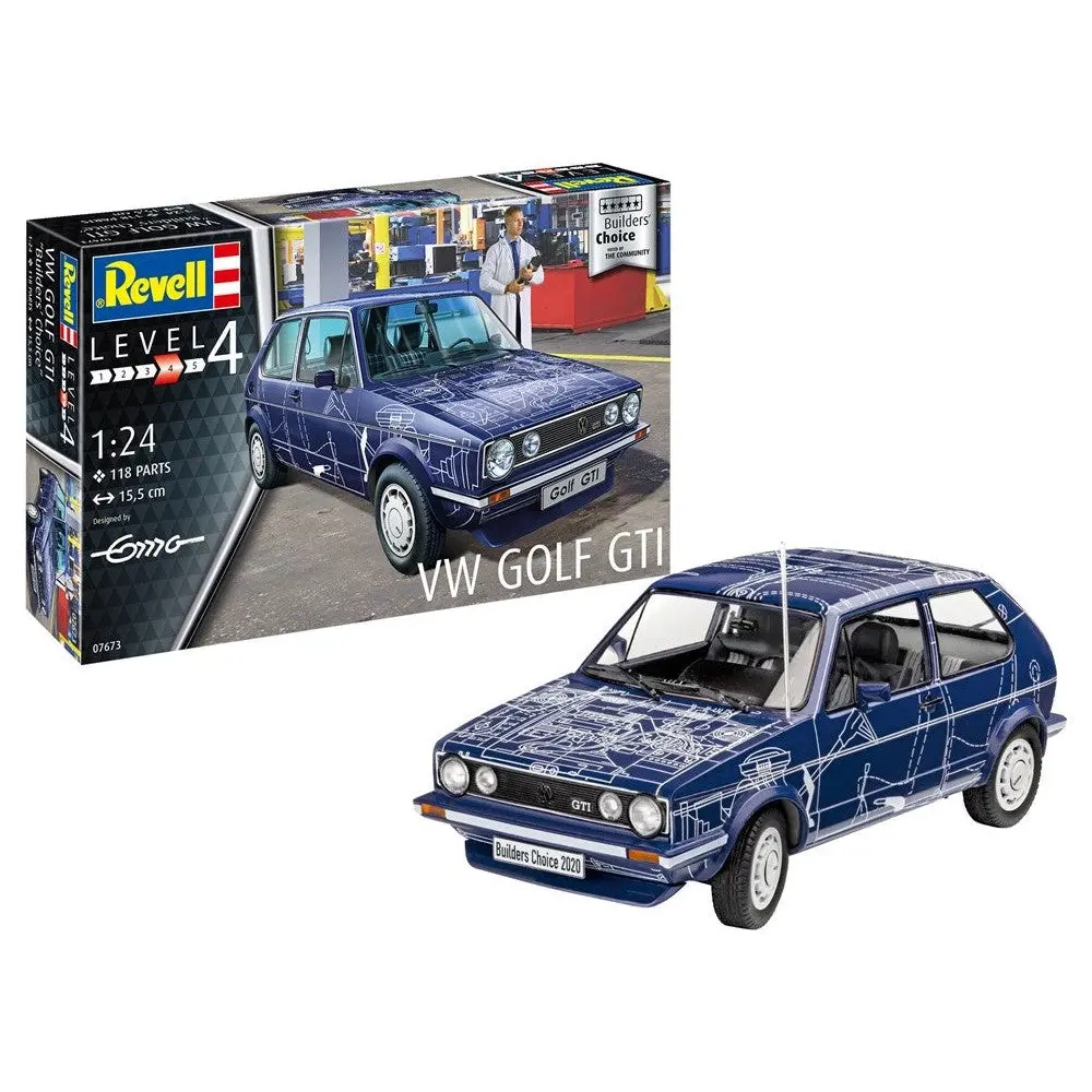 1/24 VW Golf GTi Builders Choice 2020 Model Set - Hobbies