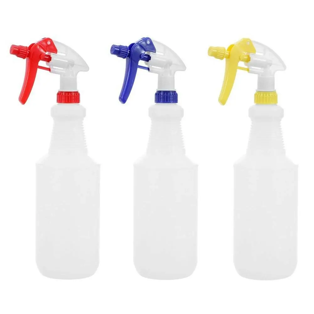 3x Boxsweden 1L Cleaning Liquid Nozzle Spray Bottle Water Container Sprayer Asst - Home & Garden