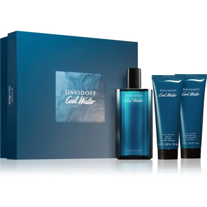 Davidoff Men's Cool Water Gift Set Fragrances - Beauty
