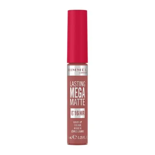 Rimmel London Mega Matte Liquid Lipstick 200 Pink Blink - Beauty