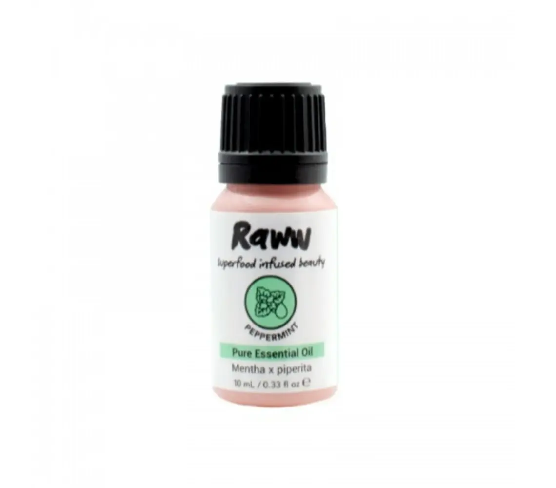 Raww Peppermint Pure Essential Oil 10ml - Home & Garden