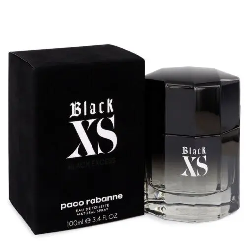 Paco Rabanne Men's Black Xs Edt 100ml - Beauty
