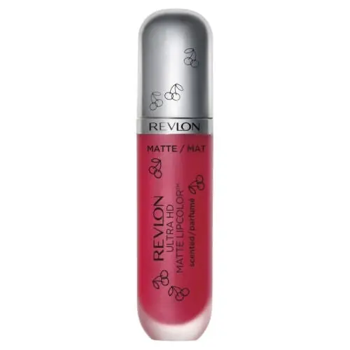 Revlon Ultra Hd Matte Cherry Red Lipcolor - 515 Cherries At Midnight