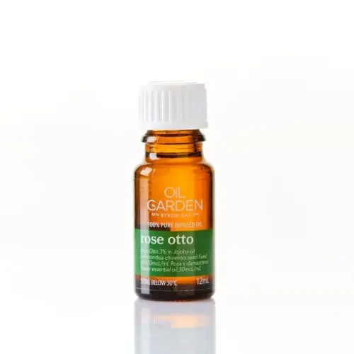Oil Garden Essential Oil Rose Otto 3% In Jojoba 12ml - Home & Garden