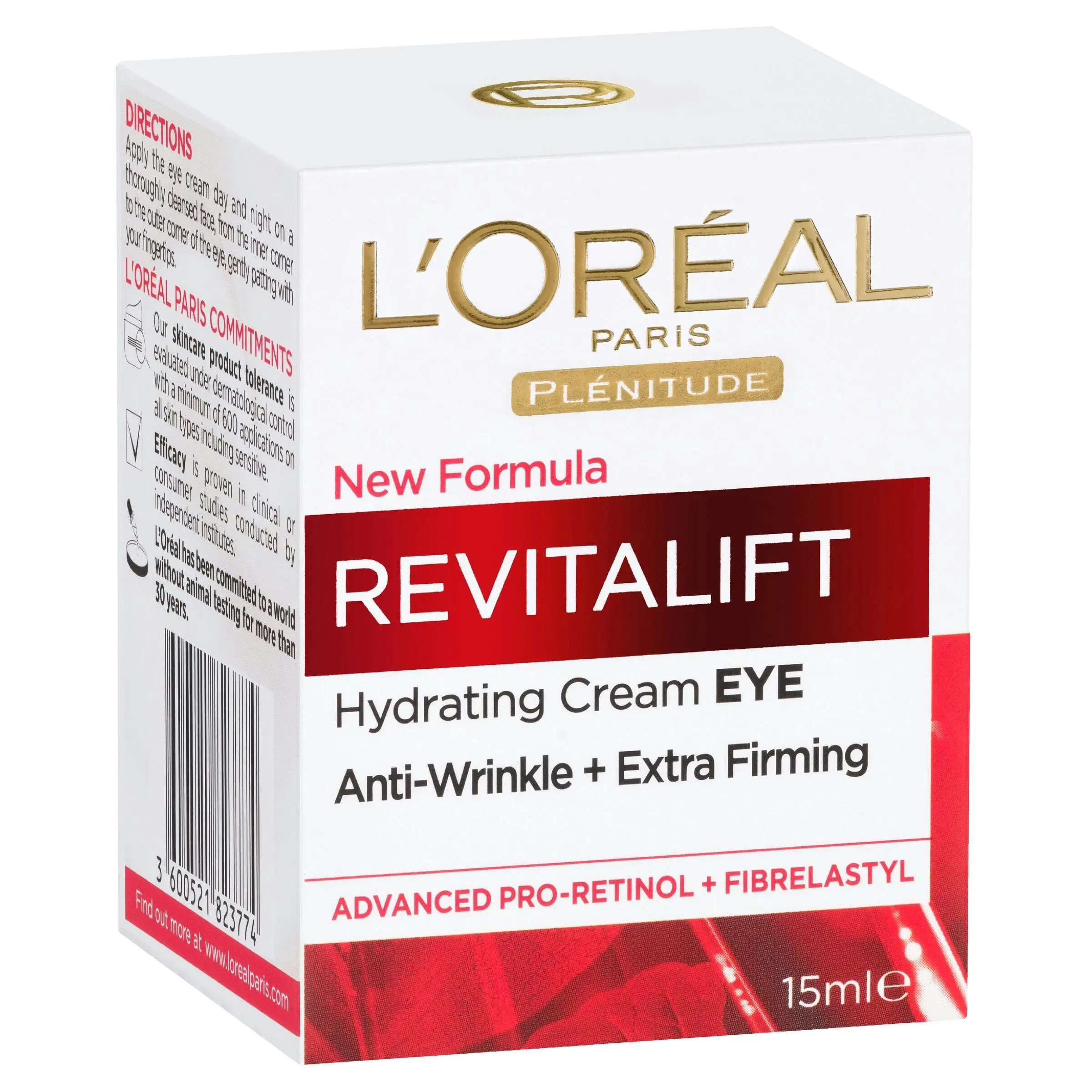 L'Oreal Revitalift Classic Eye Cream 15mL - Health