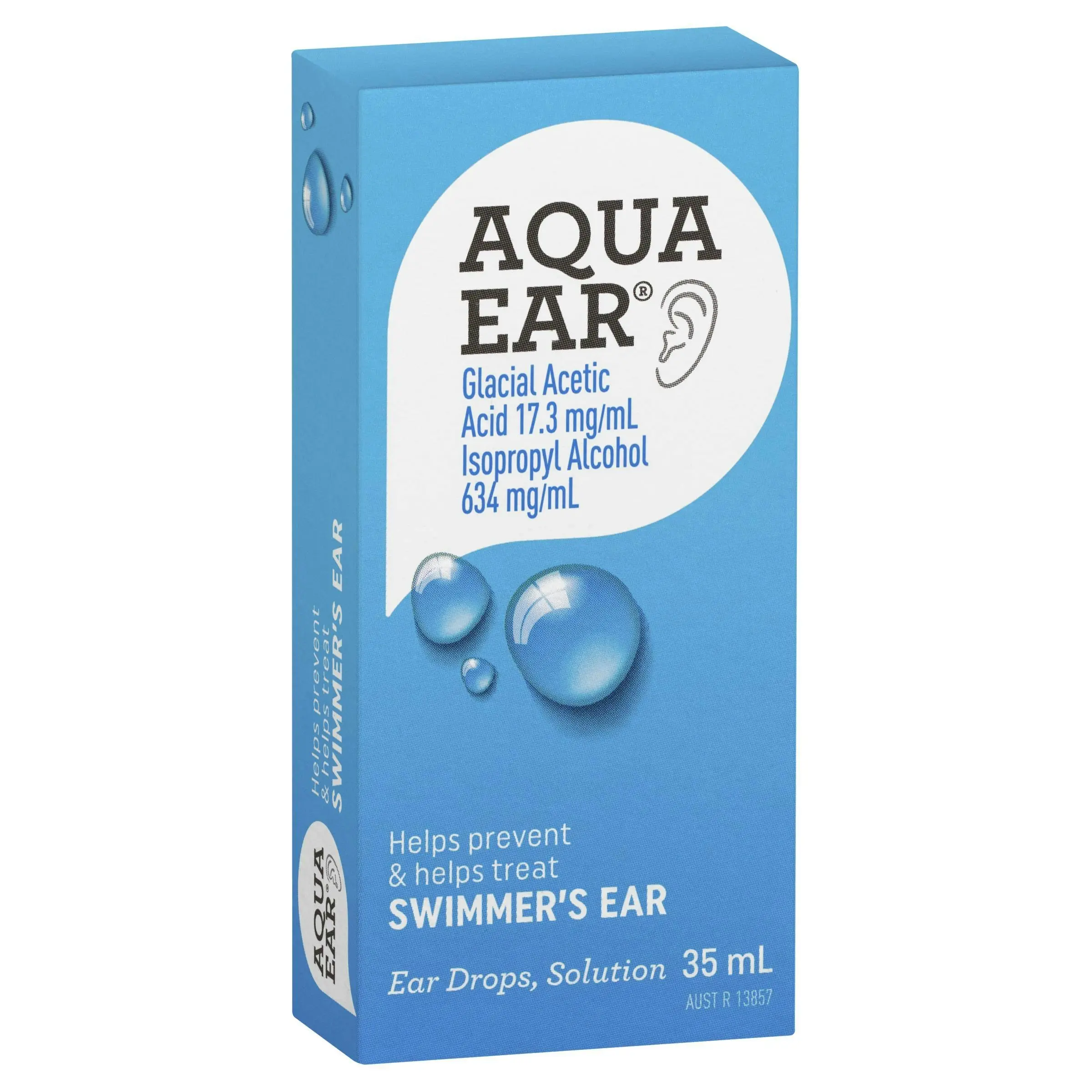 Aquaear Ear Drops Solution 35mL - Health