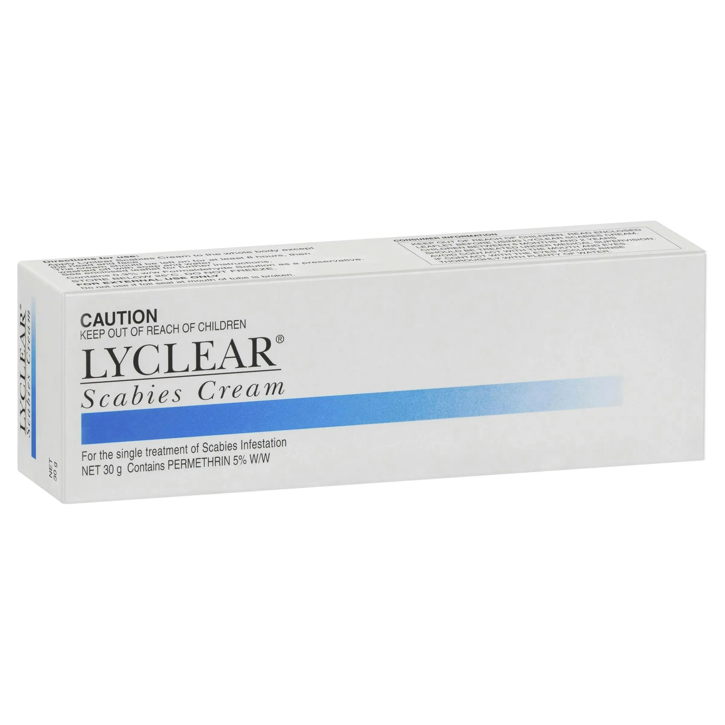 LYCLEAR Scabies Cream 30g - Health