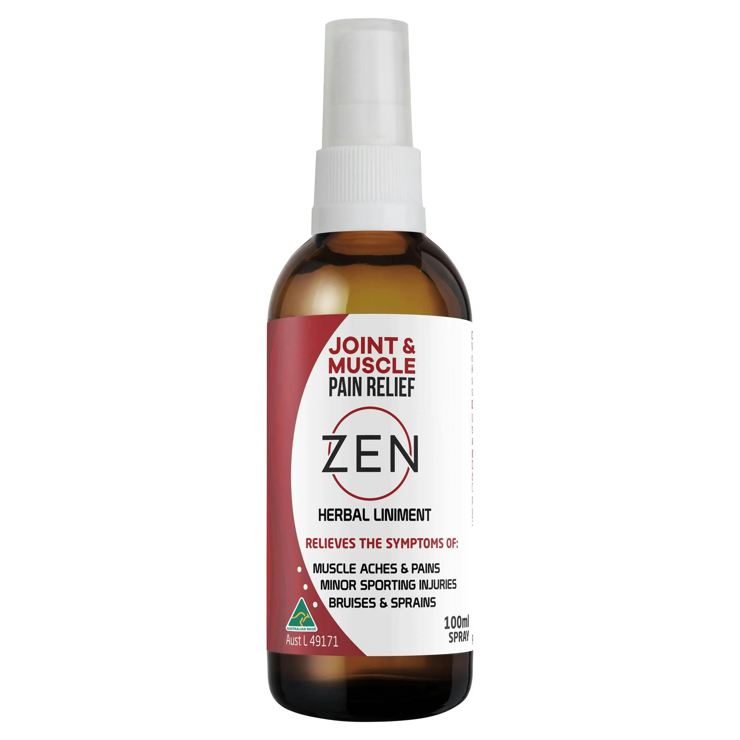 Zen Herbal Liniment Spray 100mL - Health