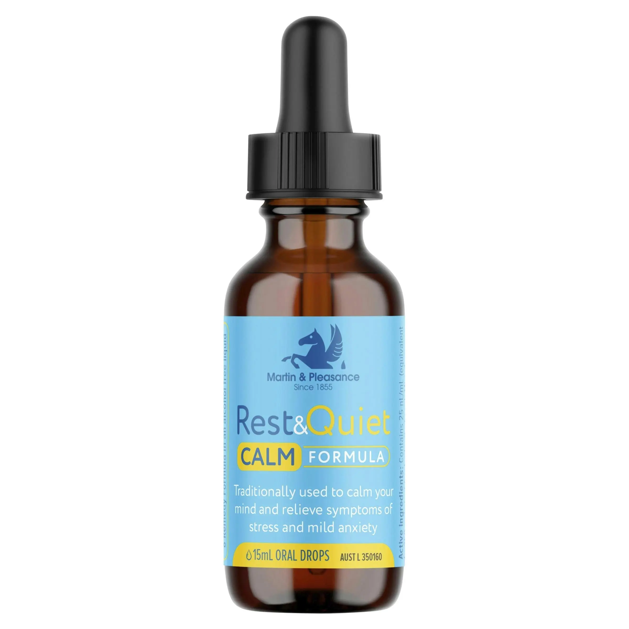 Martin & Pleasance RestQ Calm Formula Dropper 15mL - Health