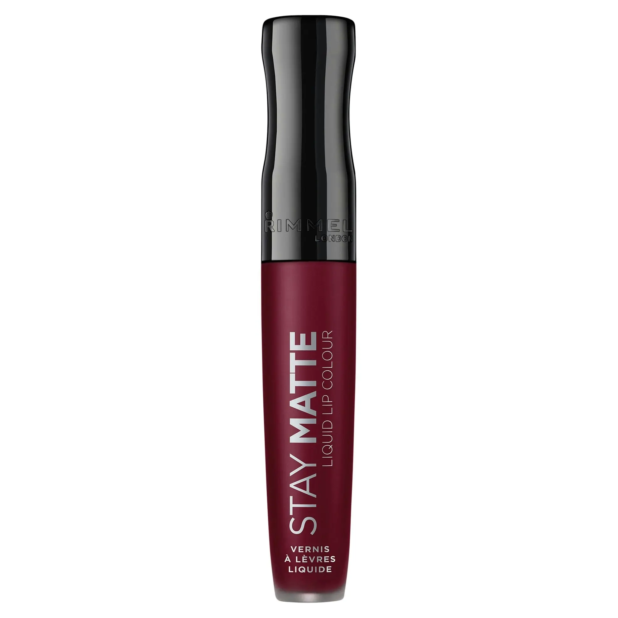 Rimmel London Stay Matte Liquid Lip Colour #810 Plum This Show 5.5ml - Beauty