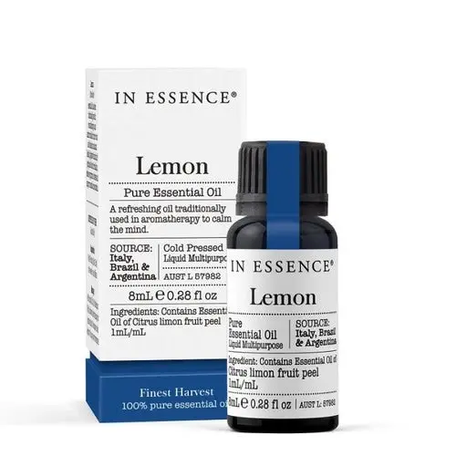 In Essence Lemon Pure Essential Oil 8ml - Home & Garden