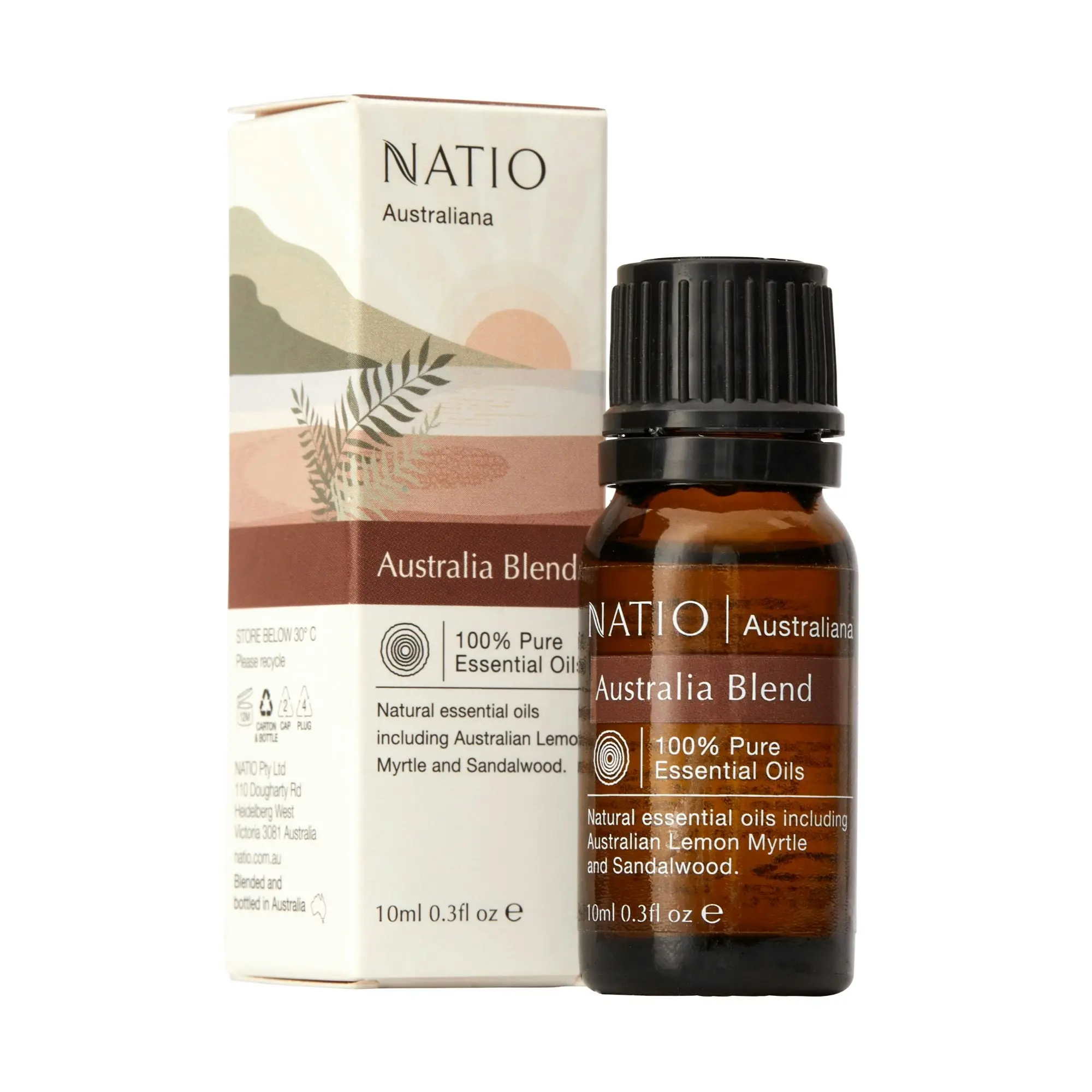 Natio Australiana Pure Essential Oil Blend Australia 10ml - Home & Garden