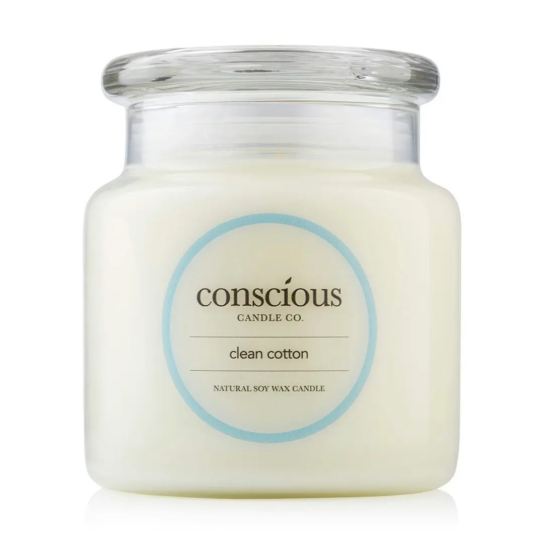 Conscious Candles Clean Cotton 510g - Home & Garden