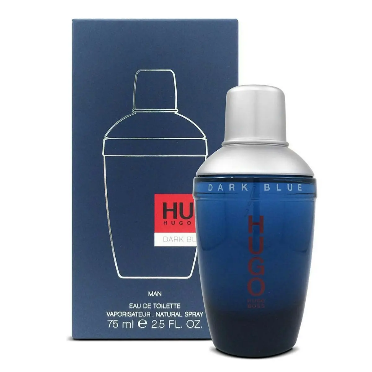 Hugo Boss Dark Blue Edt 75ml - Beauty