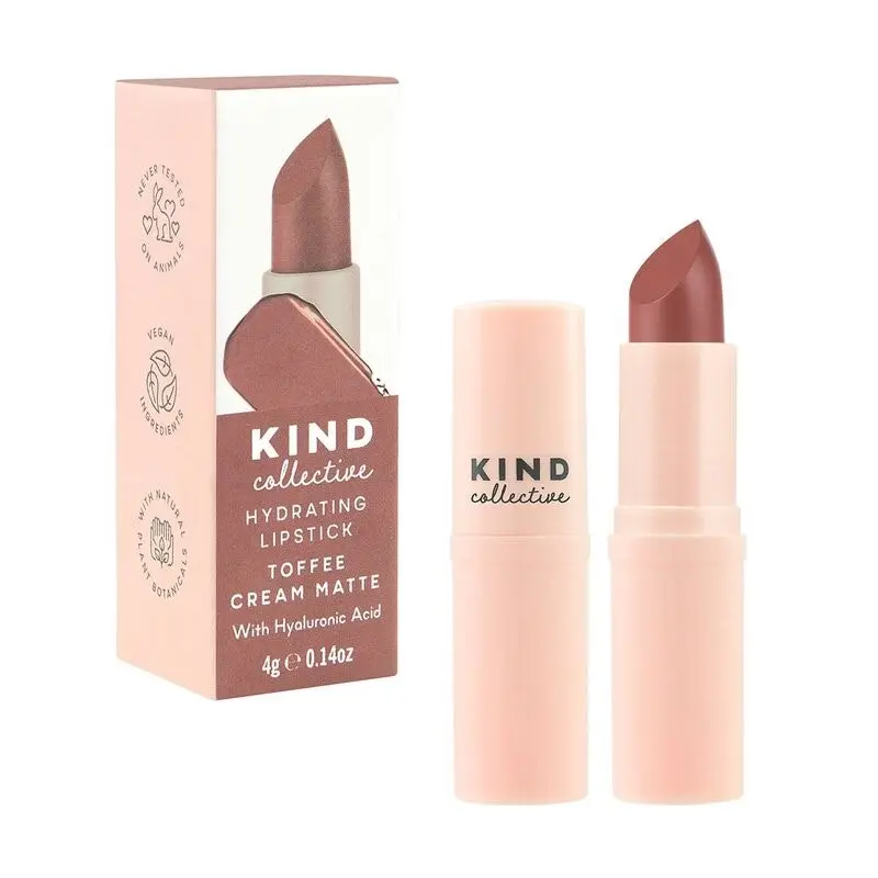 Kind Collective Hydrating Lipstck Toffee Matte - Beauty