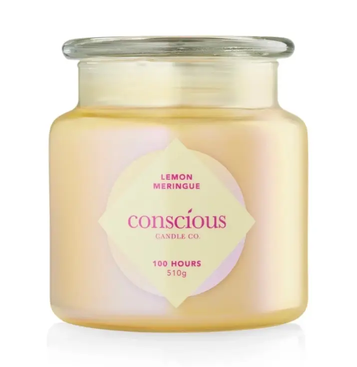 Conscious Candles Conscious Candle Lemon Meringue 510g - Home & Garden
