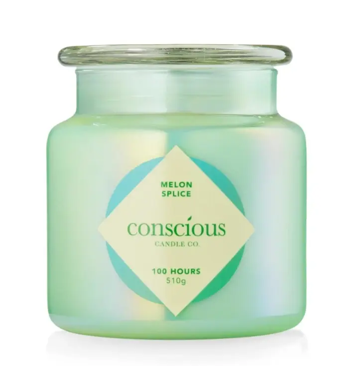 Conscious Candles Conscious Candle Melon Splice 510g - Home & Garden