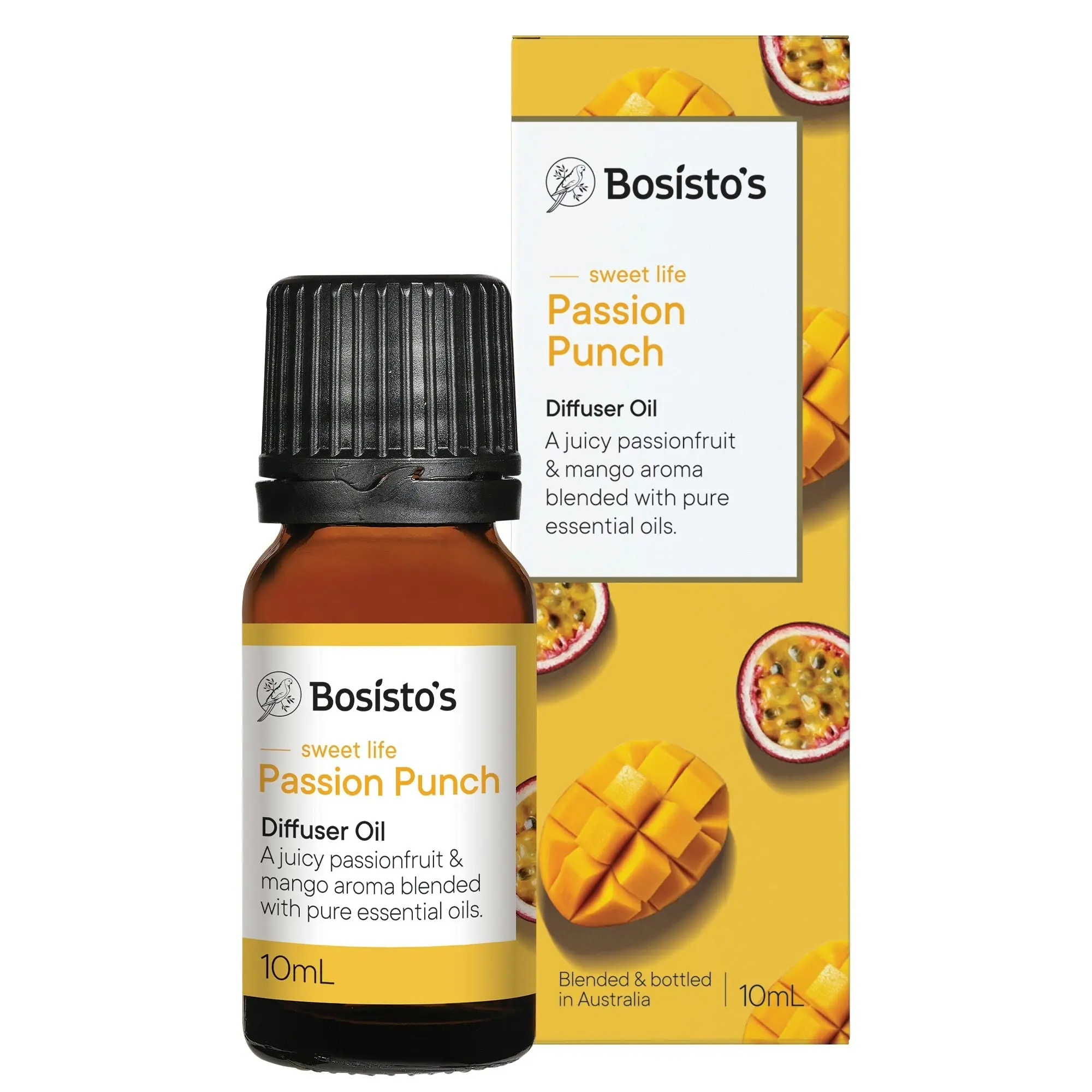 Bosistos Passion Punch Diffuser Oil 10ml - Home & Garden