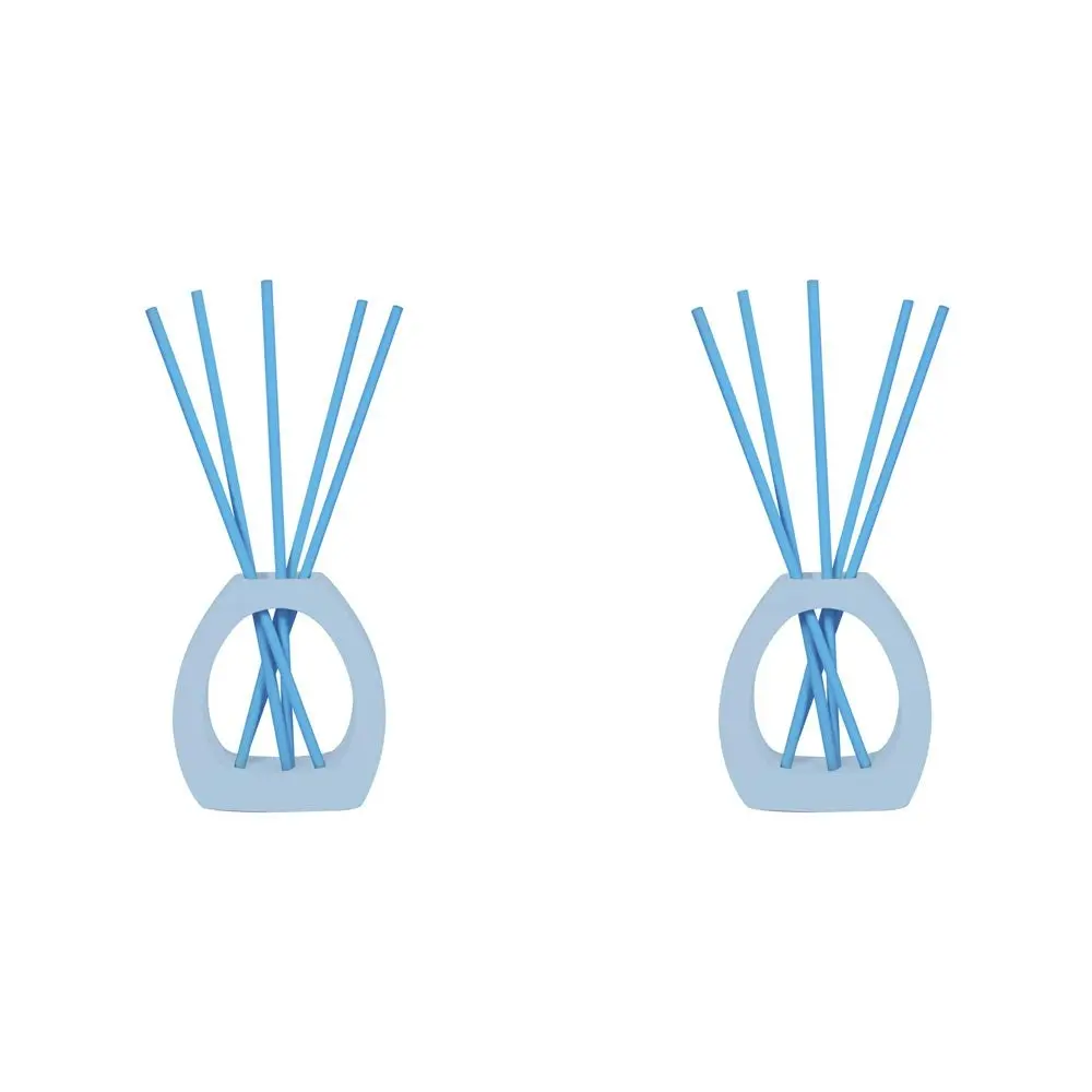 2 Pack Arome Ambiance Arch Series Liquidless Reed Diffuser Set Summer Mint Scent - Home & Garden