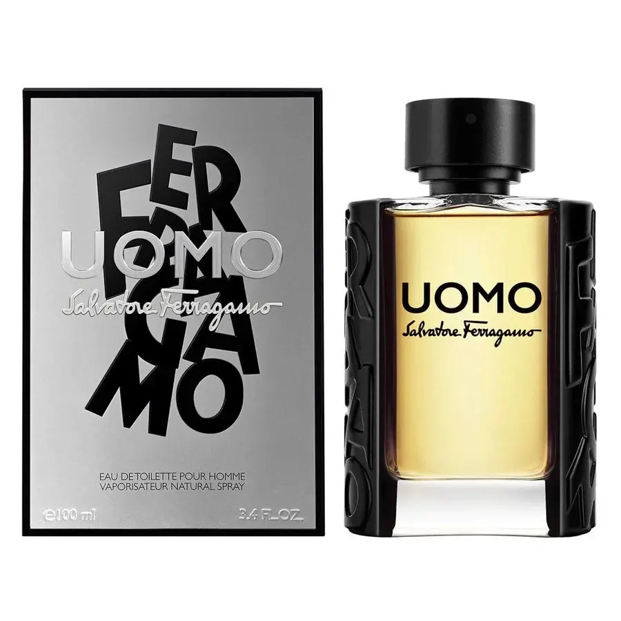 Salvatore Ferragamo Uomo 100ml Edt Spray Men - Beauty