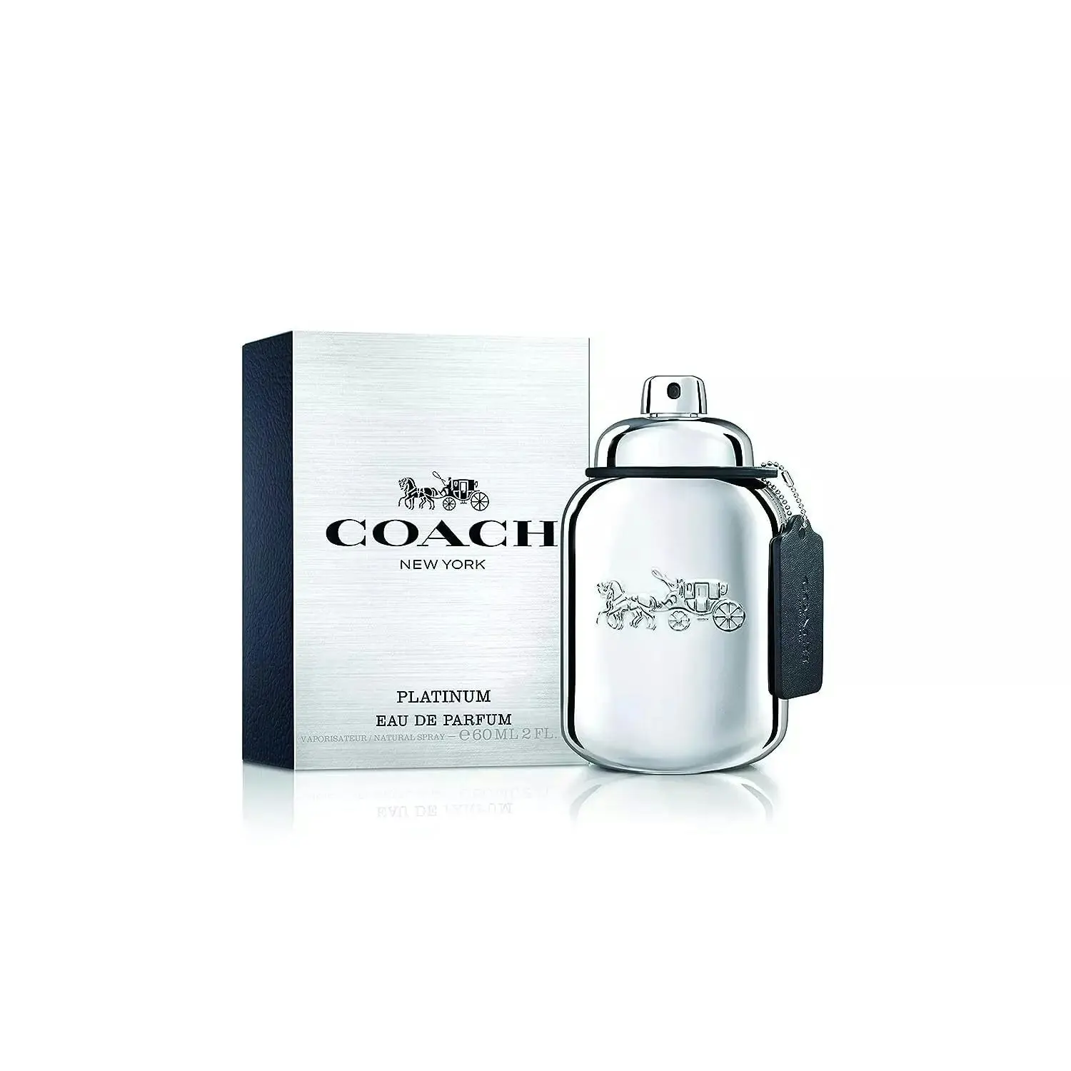 Coach Men's Platinum Eau De Parfum 60 Ml - Beauty