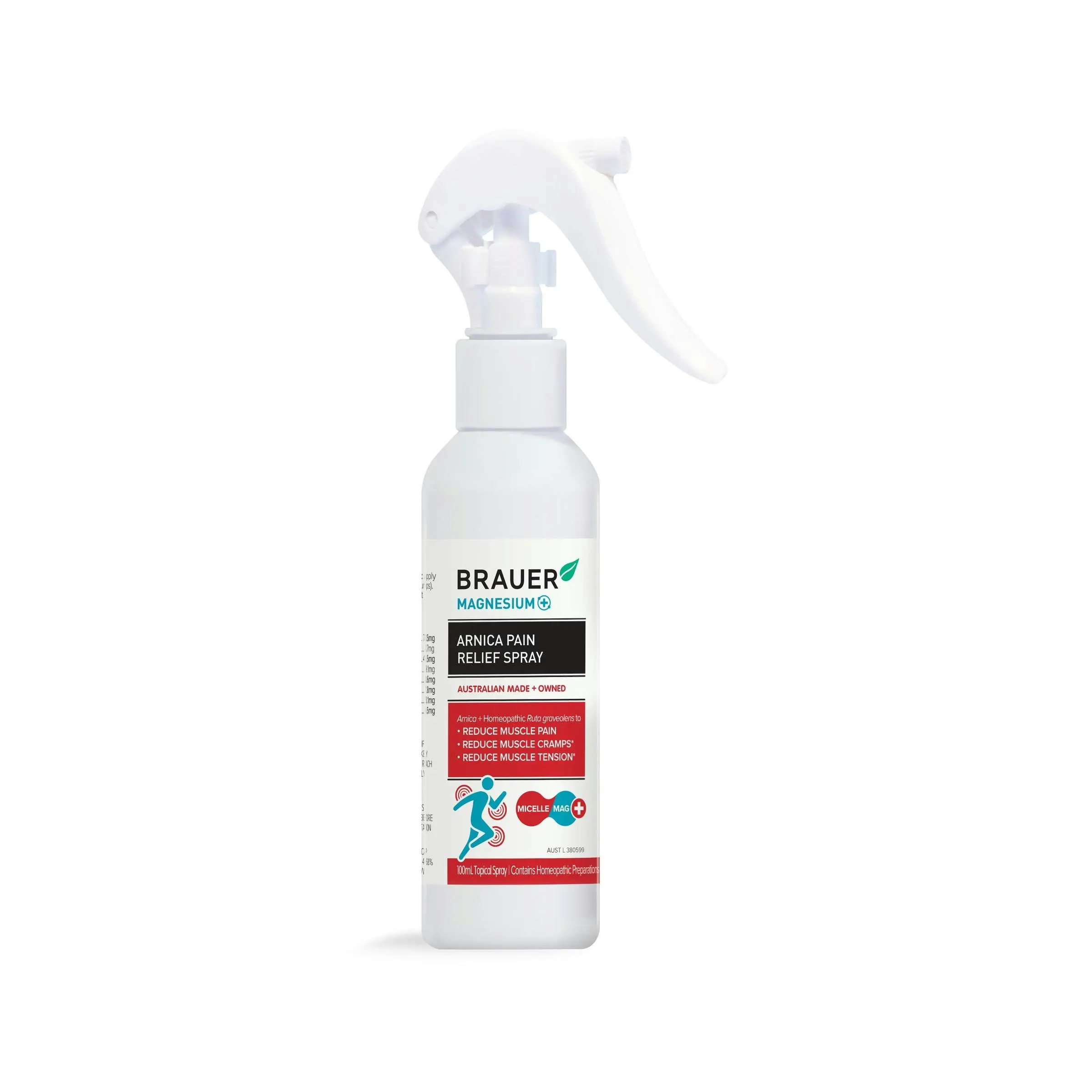 Brauer Magnesium+ Arnica Pain Relief Spray 100ml - Health