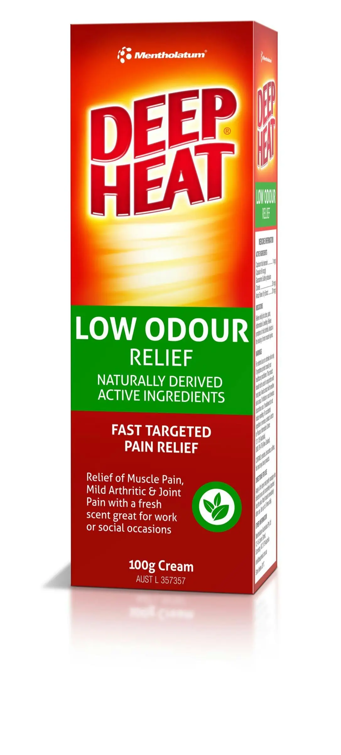 Deep Heat Low Odour 100g - Health