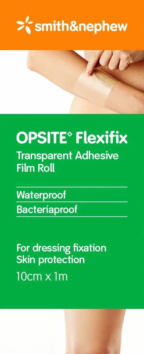 OPSITE Flexifix Transparent Film Roll 10cm x 1m - Health
