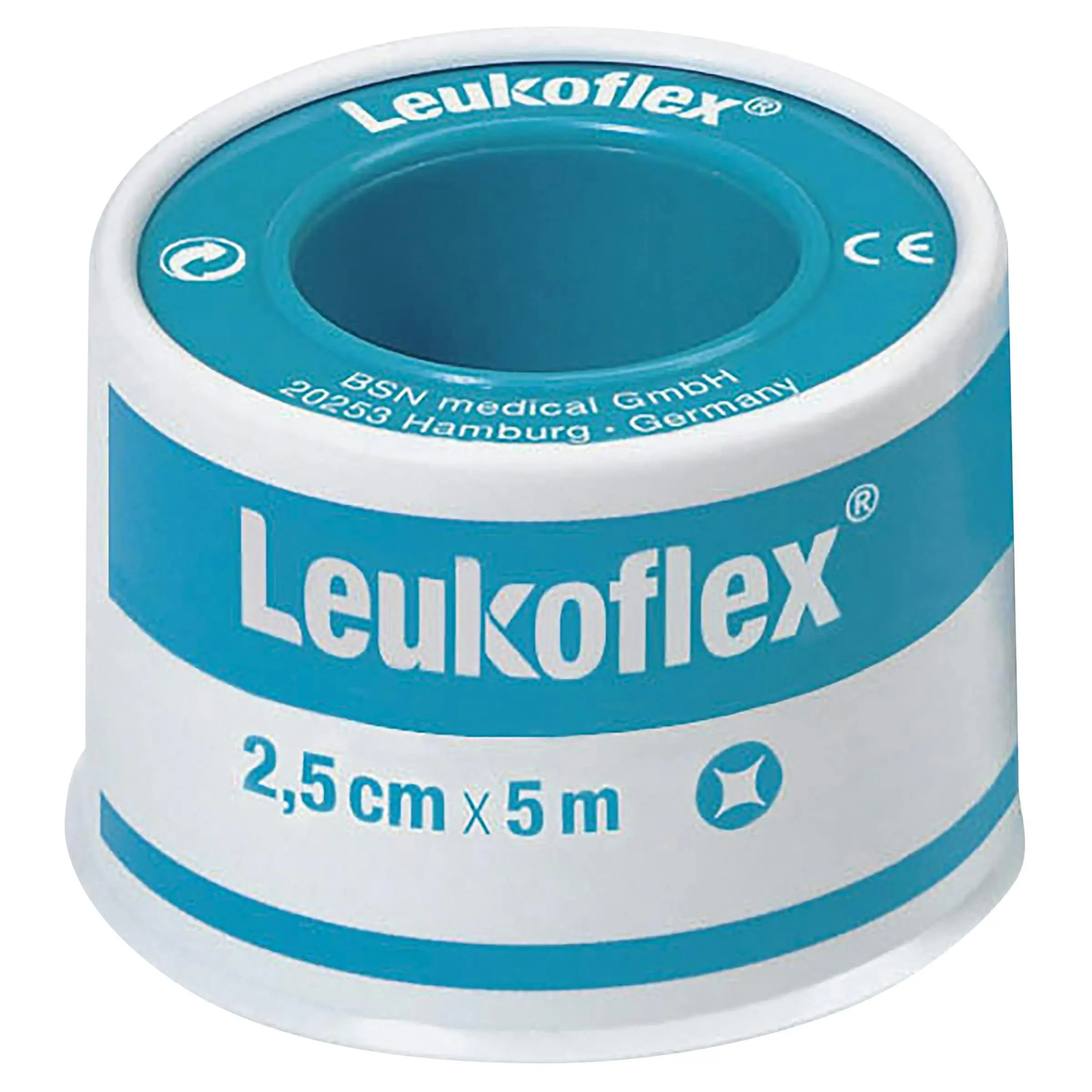 Leukoflex Plastic Tape 2.5cm x 5m - Health