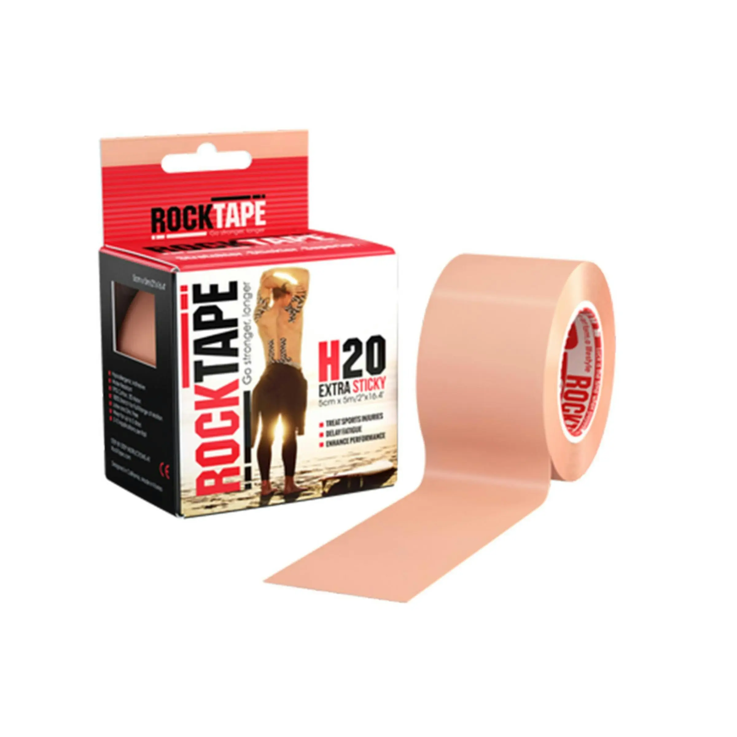 RockTape H20 Beige 5cm x 5m - Health