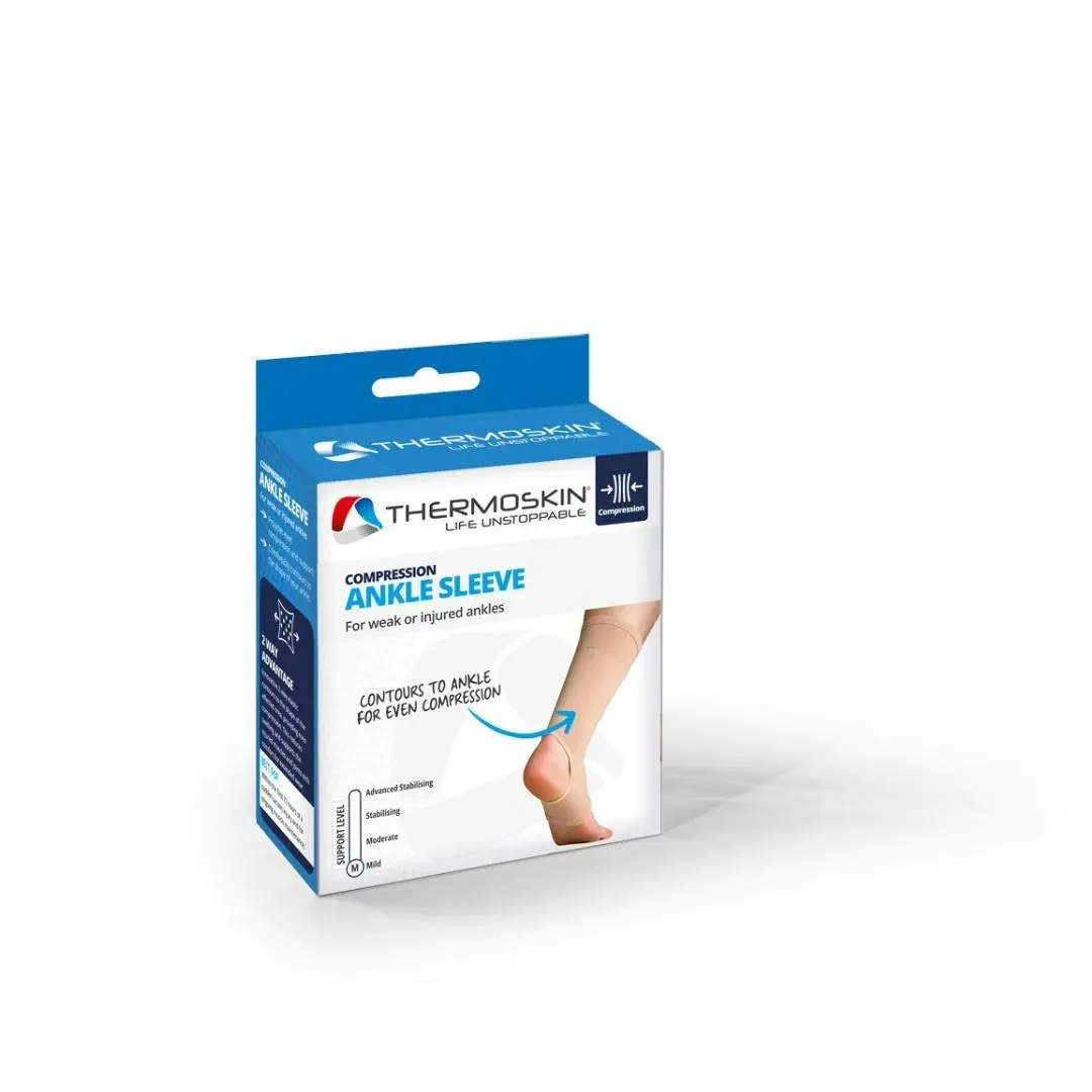 Thermoskin Compression Ankle Sleeve Small - Health