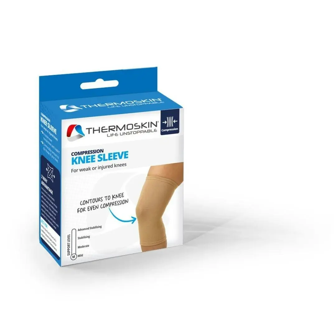 Thermoskin Compression Knee Sleeve Small - Health