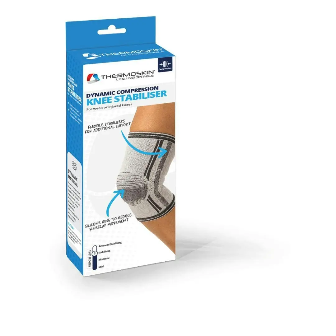 Thermoskin Dynamic Compression Knee Stabiliser Small - Health