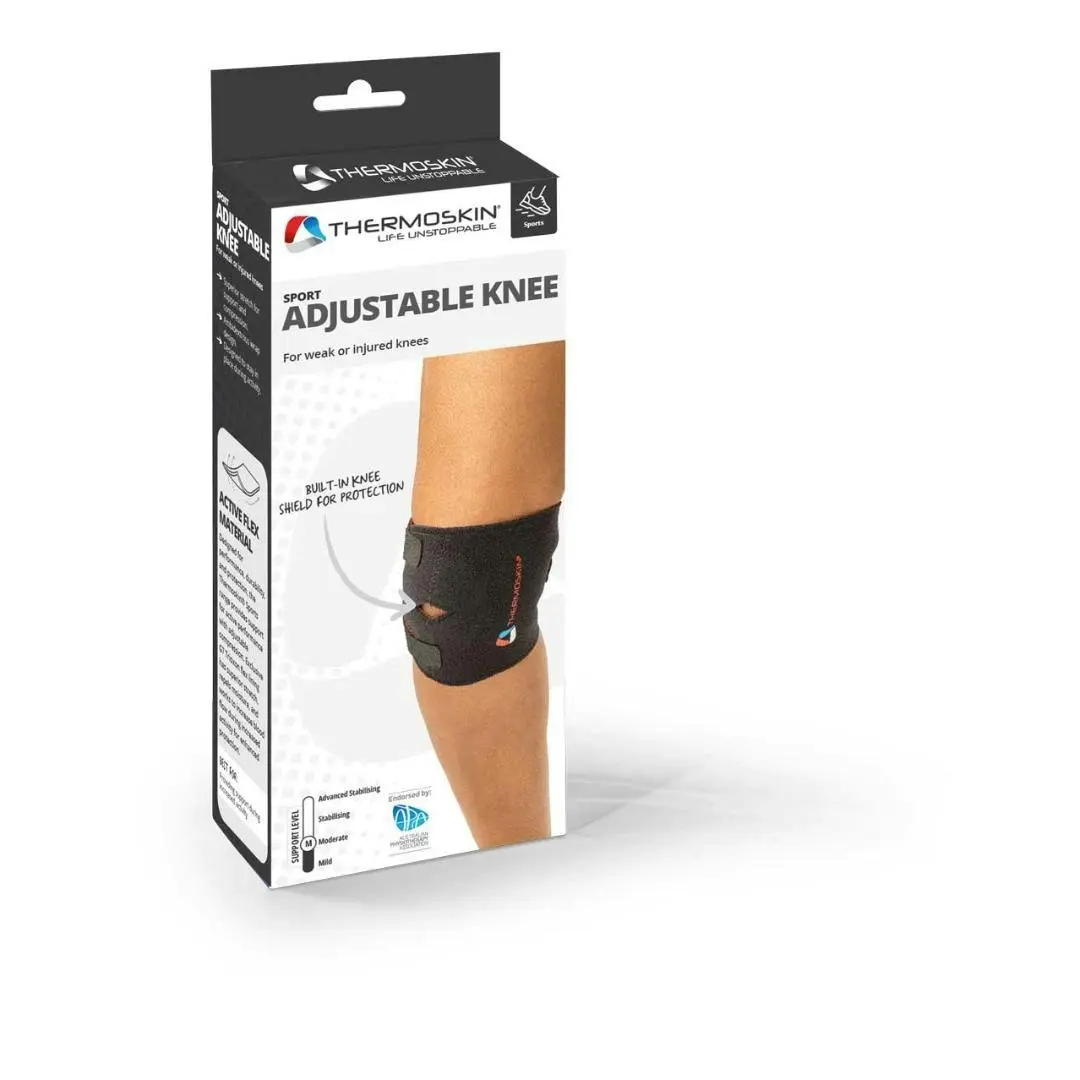 Thermoskin Sport Knee Adjustable Small/Medium - Health