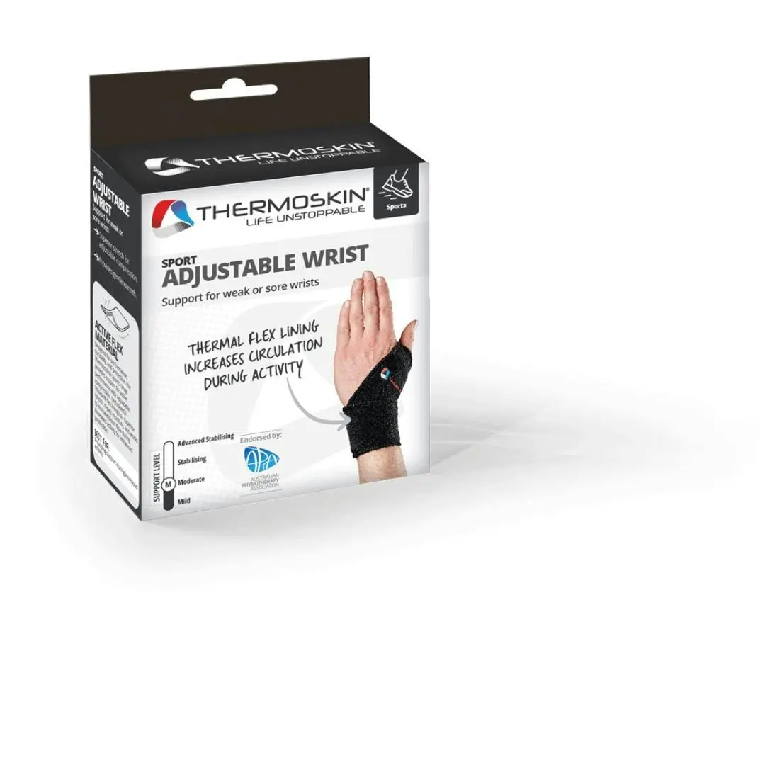 Thermoskin Sport Wrist Adjustable One Size - Health