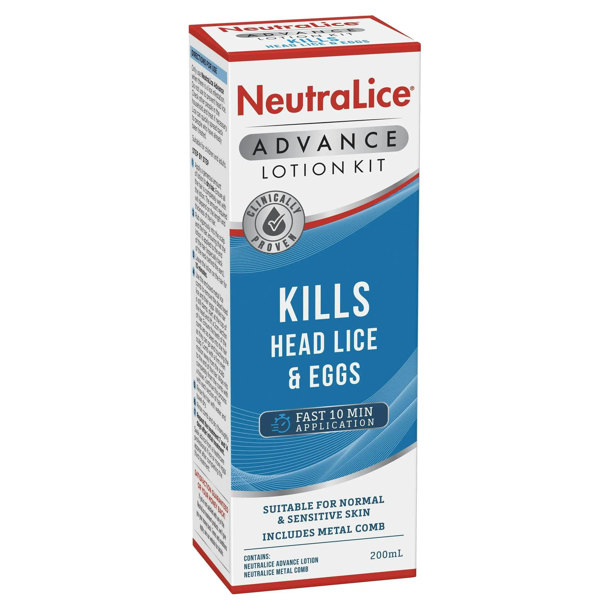Neutralice Advance Lotion Kit 200ml - Health