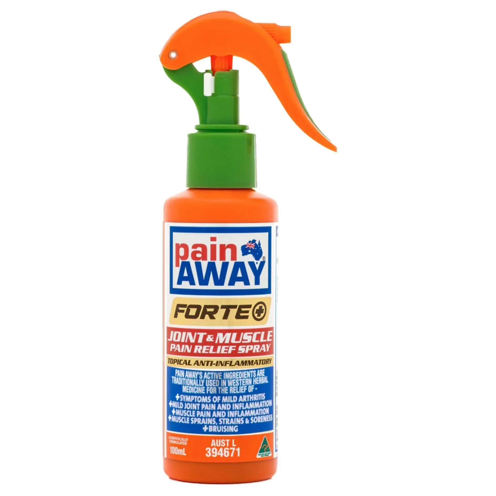 Pain Away Forte+ Joint & Muscle Pain Relief Spray 100ml - Health