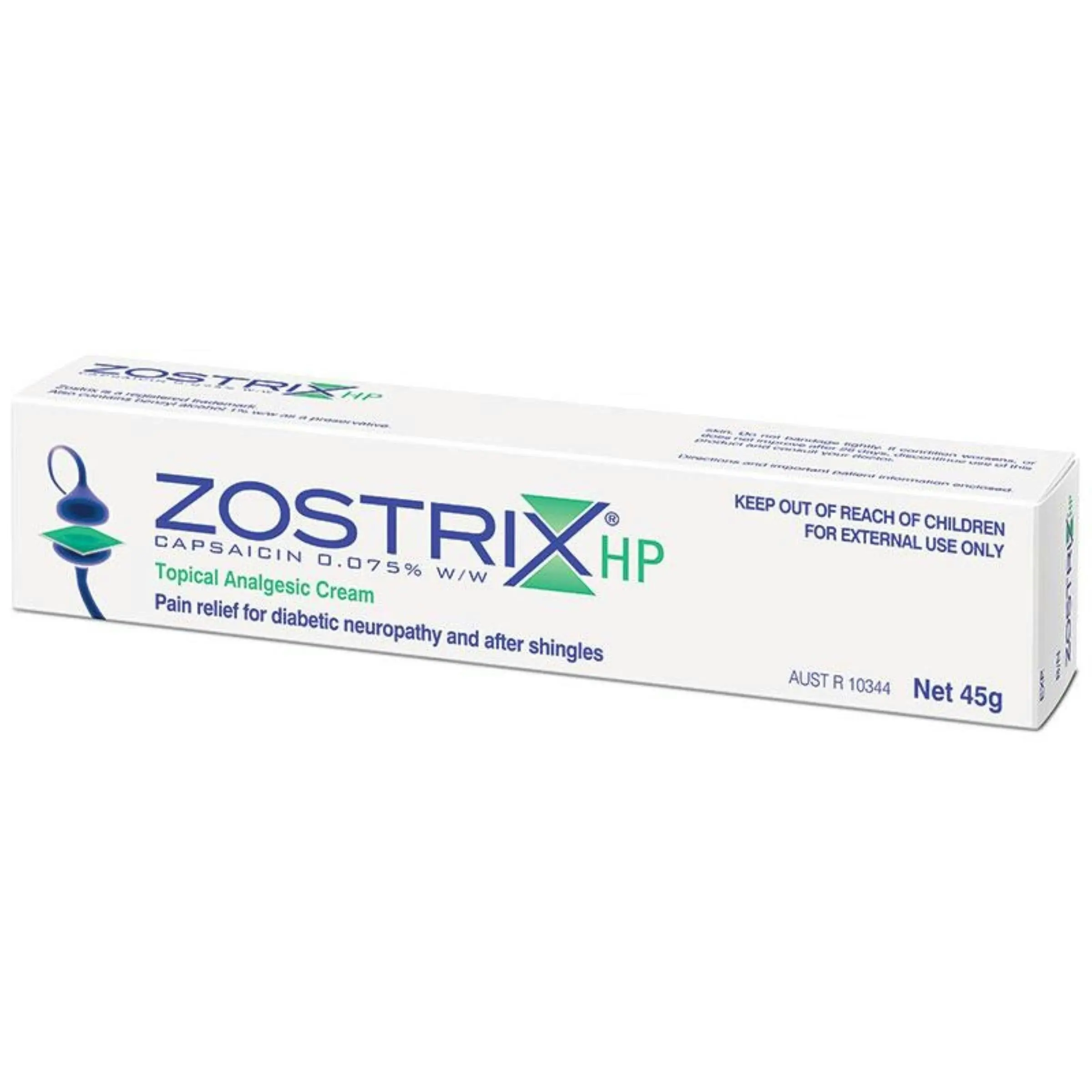 Zostrix HP Topical Analgesic Cream 45g - Health