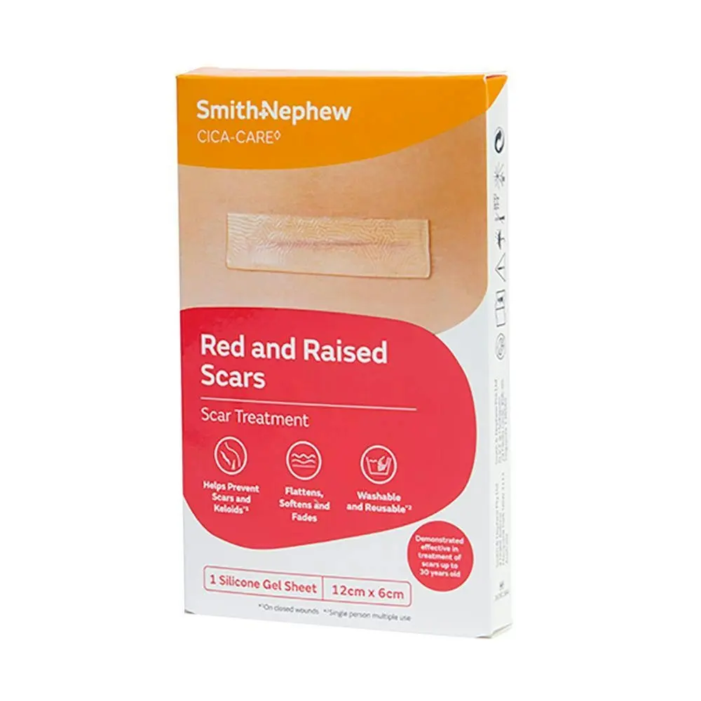 Cica-Care Scar Treatment Gel Sheet 12cm x 6cm 1 Pack