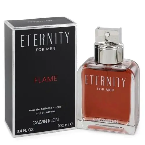 Calvin Klein Eternity Flame Men Edt 100ml - Beauty