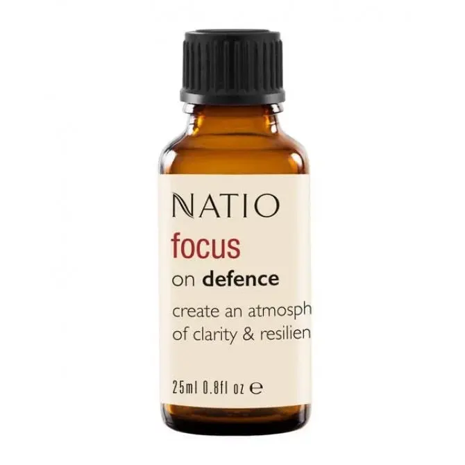 Natio Focus On Defence Pure Essential Oil Blend 25ml - Home & Garden