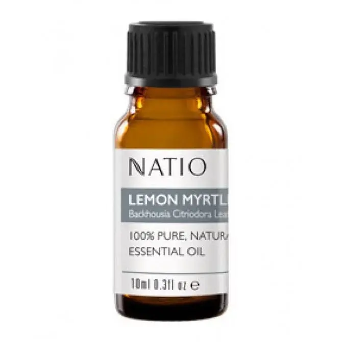 Natio Lemon Myrtle Essential Oil 10ml - Home & Garden