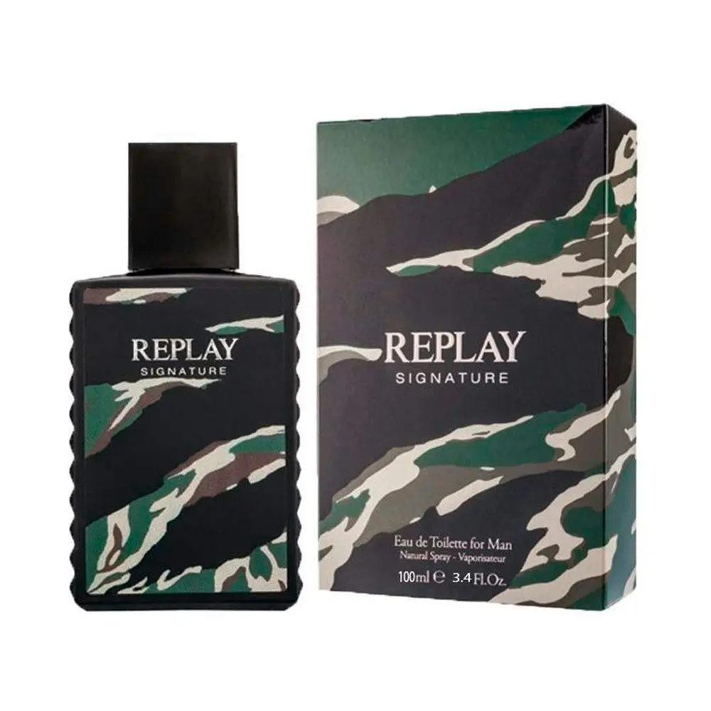 Replay Signature Men Edt 100ml - Beauty